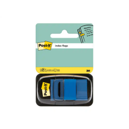 Post-it Banderitas separadoras 680-2 azul dispensador de 50 unidades