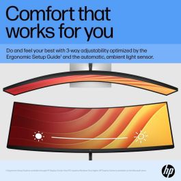 HP E45c G5 Monitor Curvo Ultrawide DQHD para Productividad e Inmersión
