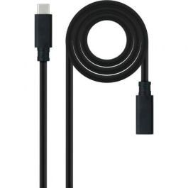 Nanocable 10.01.4500 Cable Alargador USB-C 3.2 Gen2x2 Macho-Hembra 20Gbps 100W 4K 50cm Negro Precio: 7.49999987. SKU: B199VPTKJY