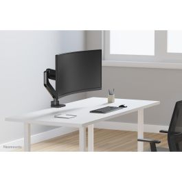 Neomounts DS70PLUS-450BL1 Brazo para Monitor de Resorte de Gas para Pantallas de 17" a 49" Curvas y Ultrawide, Negro