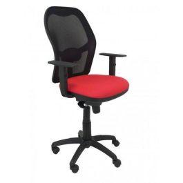 Silla Piqueras Y Crespo Jorquera Brazos Regulables Mecanismo Sincro Con Regulador De Tension Respaldo De Malla Negra Y Asiento Tapizado Bali Rojo Precio: 319.50000027. SKU: S5702207