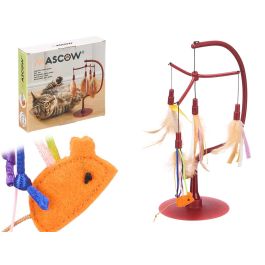 Mascow Juguete para Gato con Plumas 12.5 x 11 x 27 cm Precio: 17.5000001. SKU: B15FW4NSL8