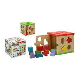 Woomax Cubo de actividades educativo de madera con 14 piezas, ideal para el desarrollo y aprendizaje de niños +12 meses Precio: 14.88999985. SKU: B1BA9QPKTF