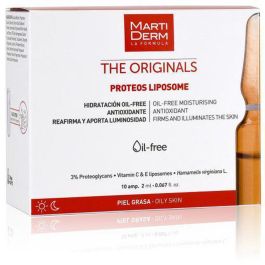 Martiderm The Originals Proteos Liposome Oil-Free Ampollas Facial Antiedad Reafirmante Antioxidante Efecto Flash Piel Grasa 10 x 2 ml Precio: 14.7899994. SKU: S0589587
