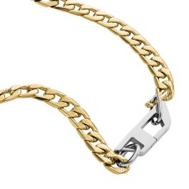 Collar Hombre Diesel DX1438931 Dorado Precio: 138.69000035. SKU: B1F6E6D5ES