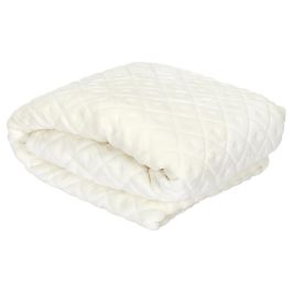 Home Deco Factory Manta de Diseño con Relieve Beige 140x200 cm