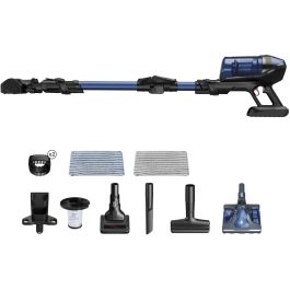 Rowenta X-Force Flex 12.60 Aqua RH98C0WO – Aspiradora Escoba sin Cable, Potente, Función Fregar, Batería Extraíble, Azul/Negro