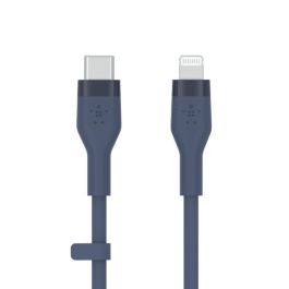 Belkin CAA009BT1MBL Cable USB-C a Lightning de silicona flexible de 1 metro para iPhone/iPad, color azul Precio: 17.89999948. SKU: B1BNDPLMZF