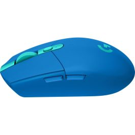 Logitech G Ratón G305 LIGHTSPEED Inalámbrico para Juegos Batería 250h Azul