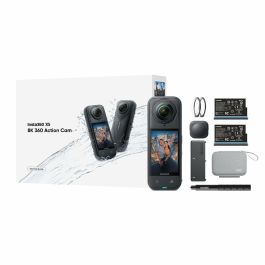 Insta360 INS6977644761496 X5 Bundle Edition Cámara Deportiva 360° 8K WiFi Bluetooth FlowState Resistente Agua