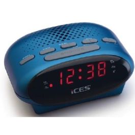Lenco ICR-210 Radio Reloj Despertador Digital FM PLL con Pantalla LED de 1.52 cm, Función Snooze y Alarma, Azul Precio: 37.50000056. SKU: B1FYGETE7R