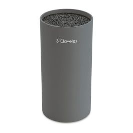 3 Claveles Taco Universal Cuchillos Gris ø11 x 22 cm Apto Lavavajillas Interior Fibras Lavables Desmontable Precio: 19.89000057. SKU: B19NNTTGED