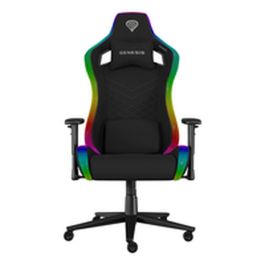 GENESIS NFG-2247 Silla Gaming Trit 660 RGB, Iluminación RGB, Tejido Transpirable Negro, Cojines Lumbares/Cervicales, 2D Reposabrazos, hasta 150kg GENESIS NFG-2247 Silla Gaming Trit 660 RGB, Iluminación RGB, Tejido Transpirable Negro, Cojines Lumbares/Cervicales, 2D Reposabrazos, hasta 150kg