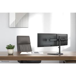 Neomounts NM-D335DBLACK Soporte de Escritorio Full-Motion para 2 Monitores 10-27" (16kg total) Negro