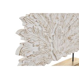 DKD Home Decor Set 4 Figuras Decorativas Marron Claro Mango MDF 39 x 32 x 8 cm