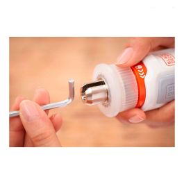 Black+Decker Atornillador Hexdriver Recargable 3.6V sin Cable, 5.5Nm, Luz LED, para Montaje de Muebles y Bricolaje, Incluye 5 Puntas y Llave Hexagonal