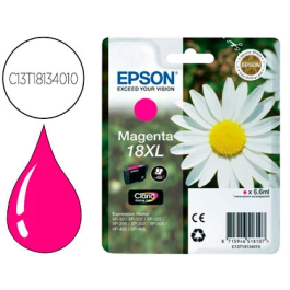 Epson Expression Home XP-102/205/215/305/405 Cartucho Magenta Alta Capacidad 18XL Precio: 21.58999975. SKU: S7732747