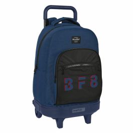 Mochila Escolar con Ruedas BlackFit8 Urban Negro Azul marino (33 x 45 x 22 cm) Precio: 30.50000052. SKU: S4306963