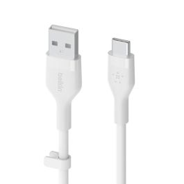 Belkin BOOST CHARGE Flex Cable USB-C a USB-A 2m Blanco