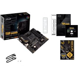 ASUS TUF GAMING A520M-PLUS II Placa Base Micro ATX para AMD Ryzen, Socket AM4, DDR4, 128GB RAM