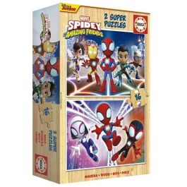 Puzzle 2x16 piezas spidey & his amazing friends Puzzle 2x16 piezas spidey & his amazing friends