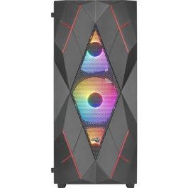 Caja para PC - AEROCOOL - Volcan G v1 (Negro) - Torre media - Formato ATX - Sin fuente de alimentación Caja para PC - AEROCOOL - Volcan G v1 (Negro) - Torre media - Formato ATX - Sin fuente de alimentación