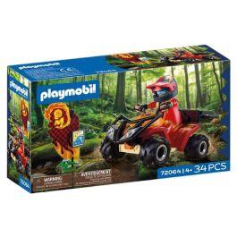 Playmobil City Action Quad Todoterreno, Vehículo de Juguete para Niños de 4 a 10 Años Precio: 20.50000029. SKU: B1EF6T42FC