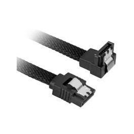 Sharkoon Cable SATA III 7-pin a 7-pin, 0.75m, Conectores 90°, Macho/Macho, Negro, Tasa de transferencia 6 Gbit/s Precio: 15.79000027. SKU: B15MMHELP9