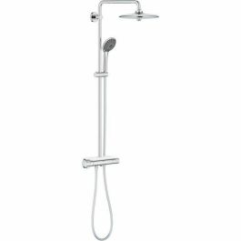 Grohe 26403001 Válvula Termostática Columna Ducha Vitulio Joy 260, Ahorro 50% Agua/Energía, Ducha 3 Chorros