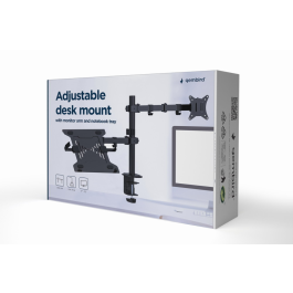 GEMBIRD MA-DA-03 Soporte de Mesa con Brazo para Monitor y Portátil hasta 32" Escritorio Negro Precio: 36.49999969. SKU: B1AF82DN8E