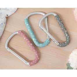Kiokids Mosquetón para Manillar de Carrito y Cochecito Rosa. Resistente, Acolchado, Colección Soft Nordic, +0 meses. Kiokids Mosquetón para Manillar de Carrito y Cochecito Rosa. Resistente, Acolchado, Colección Soft Nordic, +0 meses.
