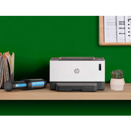 Hp Impresora Laser Neverstop 1001nw Ethernet Wifi 20 ppm Bandeja 150 Hojas Impresion Laser Neverstop 5000 Paginas Toner Incluido Escaneo Movil