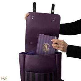 Cinereplicas Mochila Nevermore Academy Morado - 32 x 24 x 14 cm
