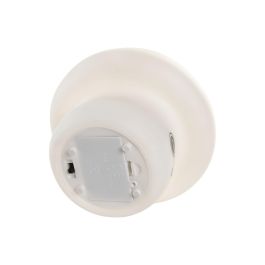 DKD Home Decor Quitamiedo infantil Baby Decoración Luminosa LED PVC Blanco 12 x 12 x 12 cm (6 Unidades)