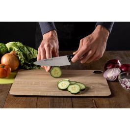 Arcos Cuchillo Cocinero Universal 155 mm, Acero Nitrum para durabilidad superior. Mango Bactiproof Silver y Remaches Inox.