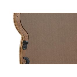 Espejo de pared Home ESPRIT Natural 40 x 3 x 42 cm 40 x 3 x 43 cm (2 Unidades)