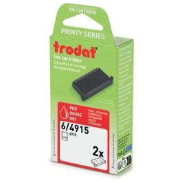 Trodat 6/4915/SB Cartucho de tinta rojo para sellos 4915, pack de 2 unidades Precio: 23.50000048. SKU: B14BLH6PZE
