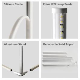 Lámpara de Pie KSIX 12 W 220-240 V 140 cm Lámpara de Pie KSIX 12 W 220-240 V 140 cm