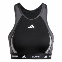 Sujetador Deportivo Adidas Techfit Negro Precio: 54.9945. SKU: B12FTPJ26T