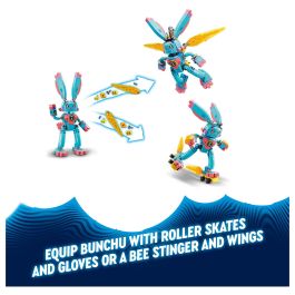 LEGO DREAMZzz Izzie y el Conejo Bunchu 71453 Set de Construcción para Niños +7 Años