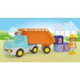 Playmobil Camión Volquete 71685 Junior, Juguete para Niños a Partir de 12 Meses
