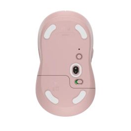 Logitech Ratón M650 Mediano Inalámbrico Óptico Rosa SilentTouch SmartWheel