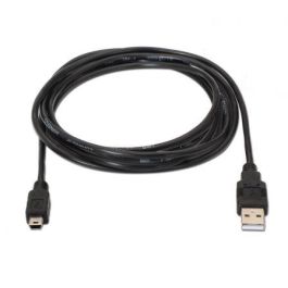 AISENS - CABLE USB 2.0, TIPO A/M-MINI B/M, NEGRO, 3.0M AISENS - CABLE USB 2.0, TIPO A/M-MINI B/M, NEGRO, 3.0M