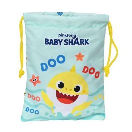 Portameriendas Baby Shark Beach Day Amarillo Azul claro (20 x 25 x 2 cm) Portameriendas Baby Shark Beach Day Amarillo Azul claro (20 x 25 x 2 cm)