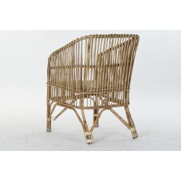DKD Home Decor Sillón Balines Natural Ratan 56 x 52 x 82 cm