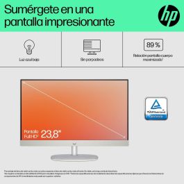 HP Ordenador All In One 24-cr0110Ns AMD Ryzen 5 7520U 16GB LPDDR5 1TB SSD 23.8" FHD IPS Antirreflectante Todo en Uno