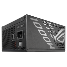 ASUS ROG STRIX-1000P-GAMING Fuente de Alimentación 1000W 80 PLUS Platinum, Semi-Pasiva, 20+4 pin ATX, Negro, Plata - 90YE00W1-B0NA00