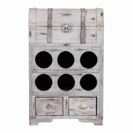 Botellero Alexandra House Living PVC Madera Metal 30 x 64 x 41 cm Baúl