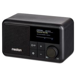Medion AAAPC79485 Mini Radio Digital DAB/FM Portátil - Mono 2W RMS - Negro
