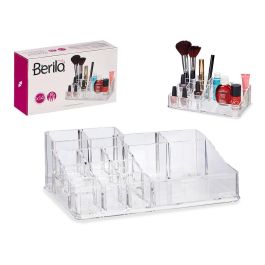 Berilo Organizador 14 Huecos Transparente 22.3x7.2x12.7 cm (Set de 12) Precio: 45.50000026. SKU: S3605571